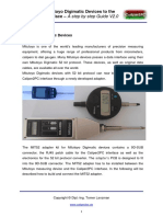 Connecting Mitutoyo Digimatic Devices To The Caliper2PC Interface