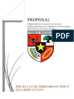 Proposal Pemuda Pancasila KRG