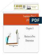 Chapter 3 - Motion in 2 Demension-W 2&3 - STUDENT