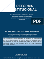 Reforma Constitucional.