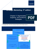 Strategic Marketing, 3 Edition: Chapter 5: Segmentation, Targeting, and Positioning Strategies