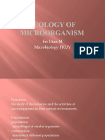 Ecology of Microorganism 1