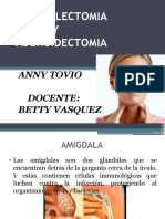 Amigdalectomia y Adenoidectomia