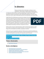 Inocuidad de alimentos: proteger la salud a través de sistemas nacionales