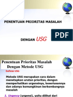 Penentuan Prioritas Masalah