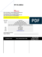 Express Factory Id Labels: Paxar China LTD