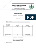 Kerangka Acuan Kerja PONED - Puskesmas Citarik