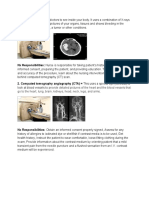 CT Cta Xray Report Rle