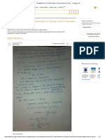 Question: EXAMPLE 2.6-1 Determination of Viscosity Front The Terminal