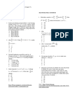 Soal Matematika Saintek dan Soshum UTBK 2019