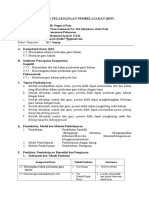 Rencana Pelaksanaan Pembelajaran (RPP) : A. Kompetensi Dasar (KD)