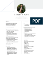 Catelyn Klug: Education & Honors Profile
