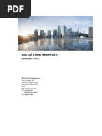 Cisco Aci 5.1 With Vmware Lab V1: Americas Headquarters