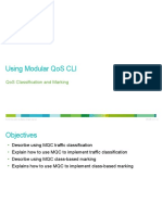 Using Modular Qos Cli: Qos Classification and Marking
