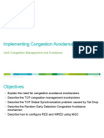 Implementing Congestion Avoidance