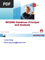 09-WCDMA RNO Handover Principal - 20051214