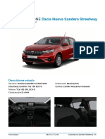 Dacia Sandero Configuration 1