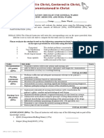 Individual Rle Checklist Per Rotation On General Ward Surgery and Ortho and Medicine and Pedia