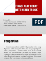 Kelompok 3 PTM Concreate Mixer Truck
