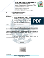 Informe 91 - Mantenimiento Del Muro y Accesos C.P. Pichui San Pedro