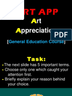 Art App: RT Ppreciation