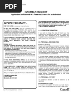 Firearm License Application Form Jamaica | PDF | Security Guard | License