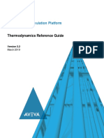 SimCentral Simulation Platform Thermodynamics Reference Guide