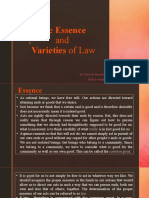 Essence Variety of Laws