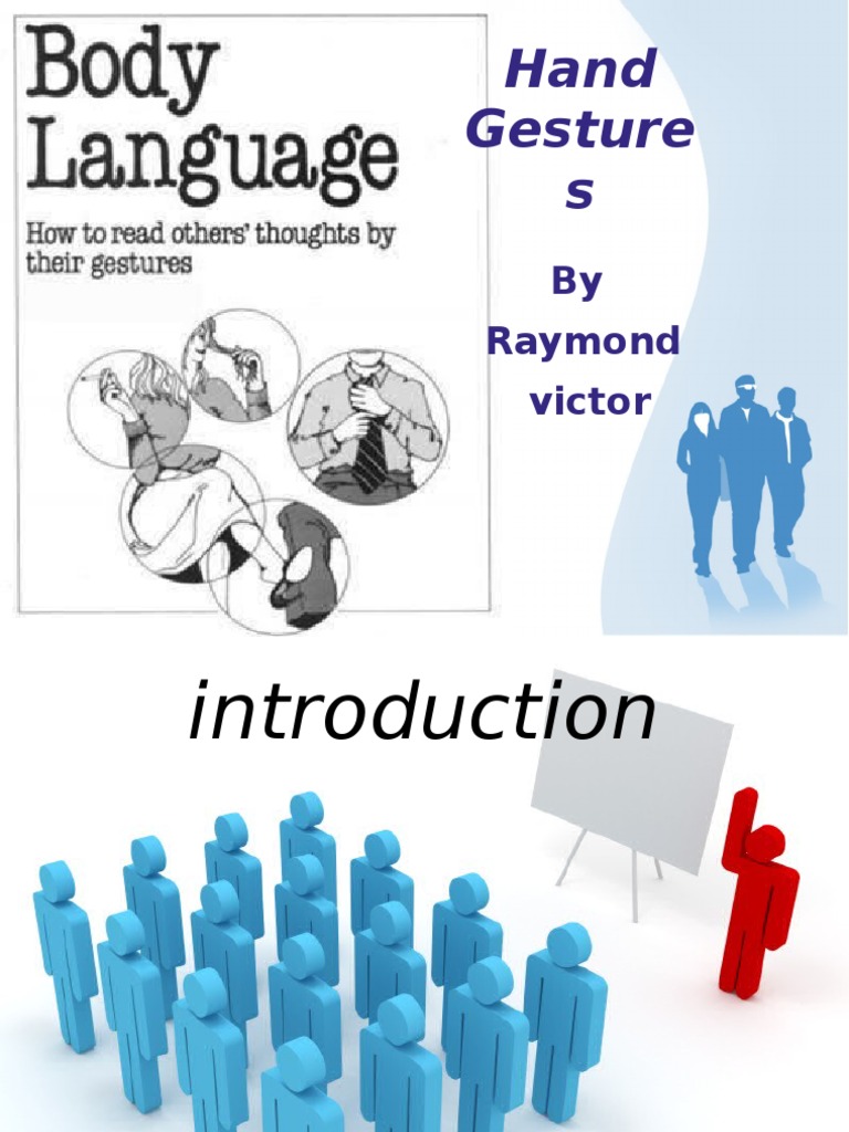 Hand Gestures | PDF | Gesture | Interpersonal Communication