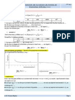 9.extension de La Notion de Limite Et Branches Infinies