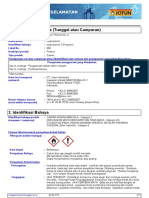 MSDS THINNER NO 4
