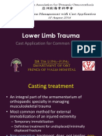 Lower Limb Trauma: Cast Application For Common Fractures