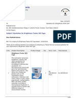 Brightness Tester Paper Tech