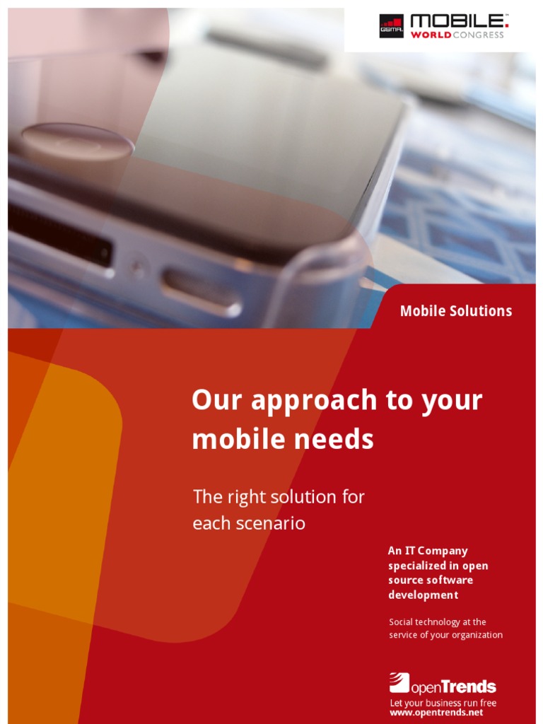 Mobile Solutions for Open Source Development | PDF | Cross Platform ...