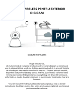 Wireless Outdoor Camera Digicam - Instructions - Ro