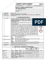 Safety Data Sheet: Chemtrec Poison Control Center