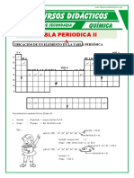 Ubicacion de Los Elementos Quimicos Para Primero de Secundaria