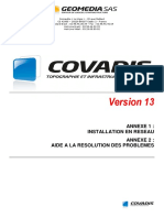 Installation de COVADIS v13 - Annexes