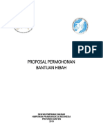 Proposal Permohonan Bantuan Hibah: Dewan Pimpinan Daerah Himpunan Pramuwisata Indonesia Provinsi Banten 2019
