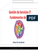 Gestión de Servicios IT - Fundamentos Itil