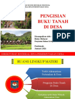 Pengisian Buku Tanah Di Desa