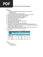 Word Practical Questions For Exercises-37524 PDF | PDF | Microsoft Word ...