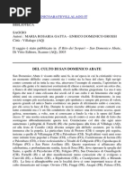 Del Cult Od is an Domenico Abate 2