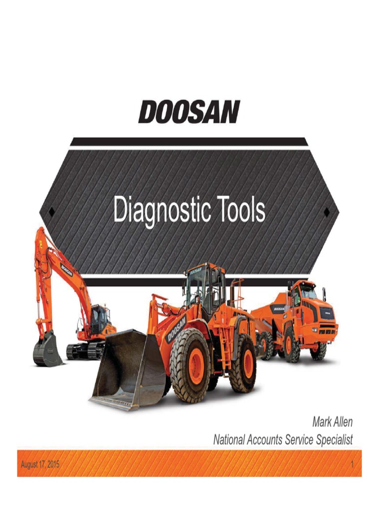 DOOSAN Diagnostic Tools | PDF | Computer Engineering | Electronics