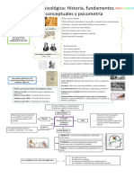 organizadores, psicometría