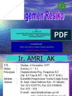 Risk Man. AK3 Umum 