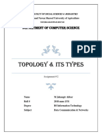 Topology & Its Types: Department of Computer Science