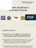 Legislatia Produselor Biocide in Romania