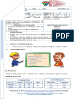 Guía PARA REITERAR APRENDIZAJES PRIMER PERIODO GRADO Quinto - 2020