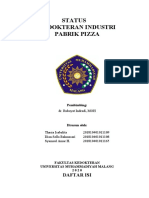 Status Kedokteran Industri Pabrik Pizza: Daftar Isi